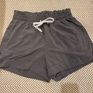 Zella Charcoal Athletic Shorts with Drawstring